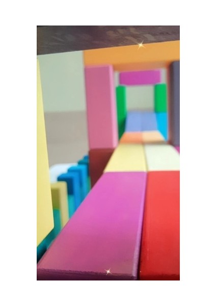 Ahşap Oyuncak Waldorf Oyuncak Piramit Küp Set