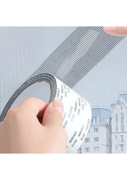 Erginlerticaret Sineklik Tamir Bandı 5 Cm X 2Mt Kendinden Yapışkanlı
