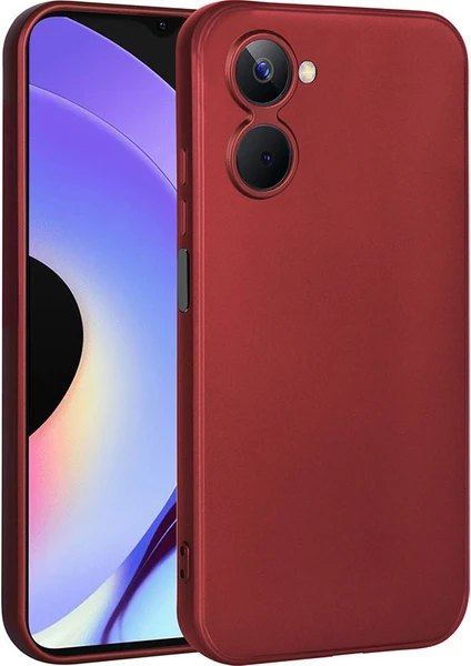 Realme 10 4g Kılıf Ince Kamera Korumalı Mat Silikon