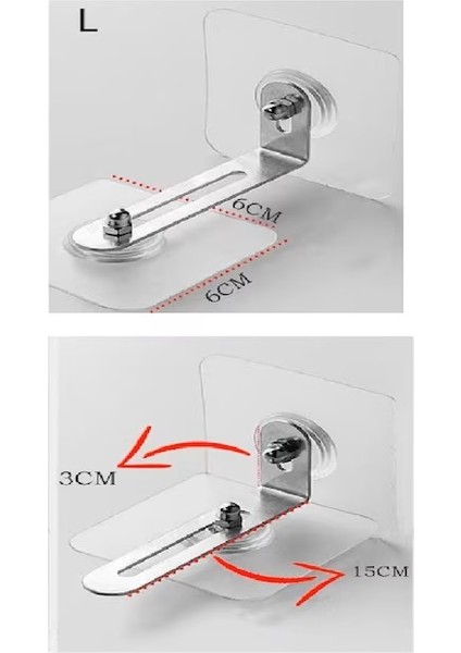 Deprem Anında Çivisiz ve Duvara Zarar Vermeyen Eşya Sabitleyici Aparat modelleri