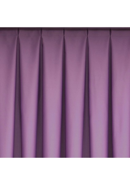 Lüx Saten Blackout Karartma Güneşlik Perde Düz Pilesiz - Eflatun fiyatları