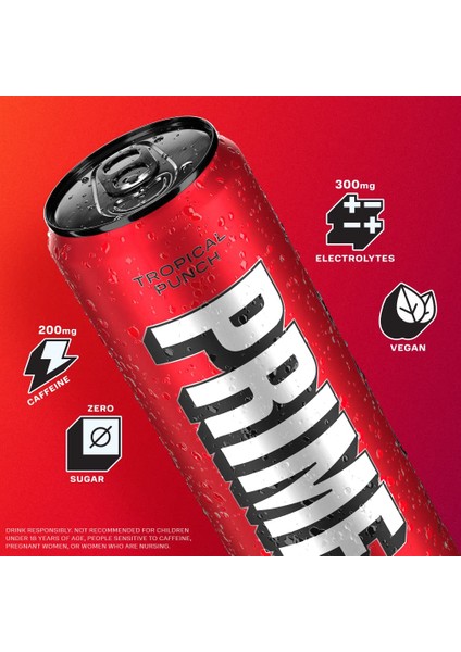 Energy Drinks Tropical Punch Enerji Içeceği 355 ml