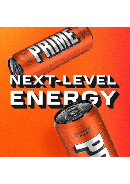 Energy Drinks Orange Mango Enerji Içeceği 355 ml