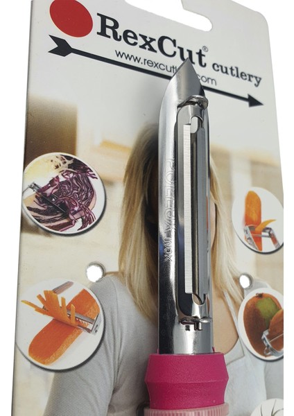 Oynar Başlı Kabak Patates Elma Salatalık Sebze Soyucu Fransız Malı Pembe fiyatları