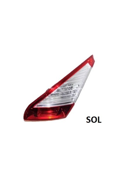 3409 Hb Stop Lamba Iç Dark Sol 2015-2016 Megane 3