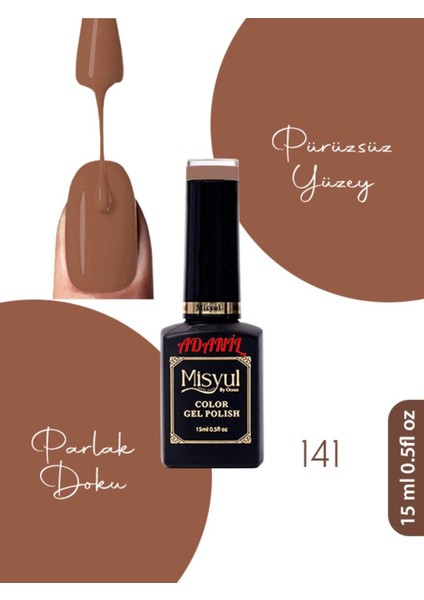15 ml Misyul Profesyonel Kalıcı Oje MIS-141