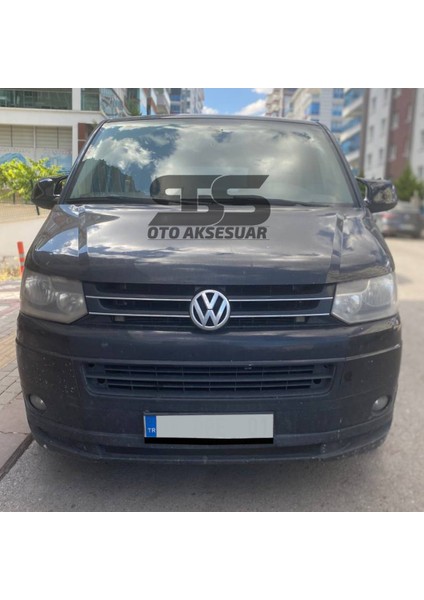 Transporter T6-T7 Uyumlu Yarasa Batman Ayna Kapağı Plastik Piano Black 2010-2022 Transporter T6 Ayna
