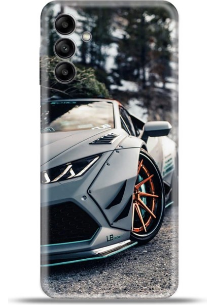 Samsung Galaxy A04S Kılıf Esnek Silikon Kamera Koruma 4K Desenli Özel Tasarım - Lambcar