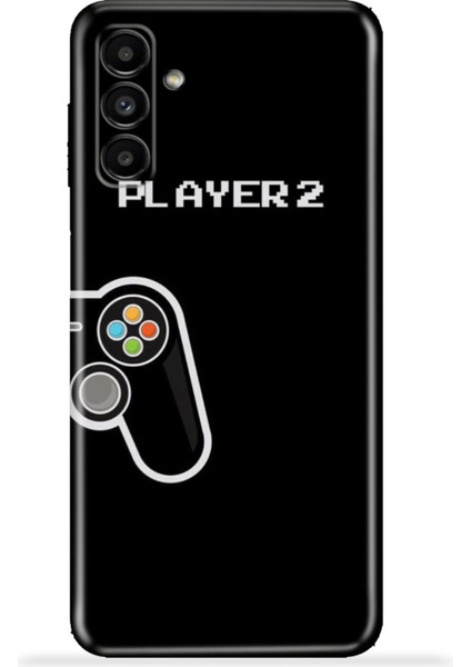 Samsung Galaxy A13 5g Kılıf Esnek Silikon Kamera Koruma 4K Desenli Özel Tasarım - Player2