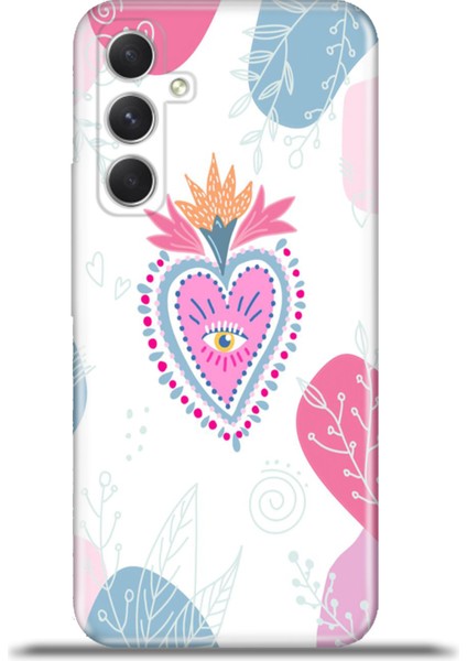 Samsung Galaxy A24 Kılıf Esnek Silikon Kamera Koruma 4K Desenli Özel Tasarım - Corazon