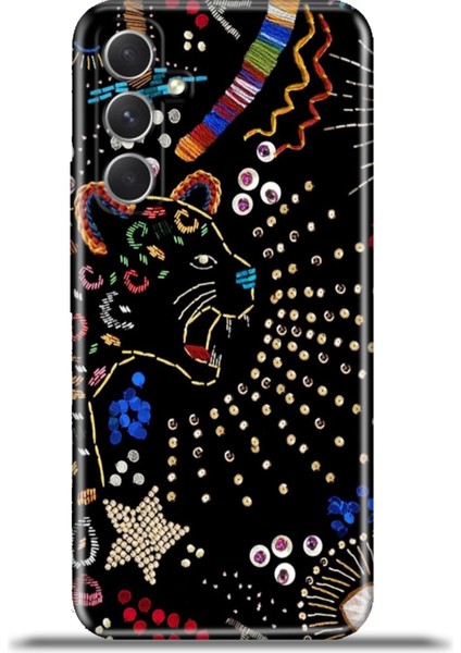 Samsung Galaxy A54 5g Kılıf Esnek Silikon Kamera Koruma 4K Desenli Özel Tasarım - Wild