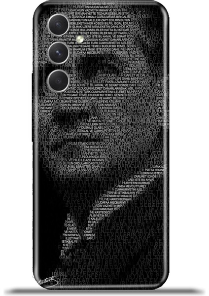 Samsung Galaxy A54 5g Kılıf Esnek Silikon Kamera Koruma 4K Desenli Özel Tasarım - Gençliğe Hitabe