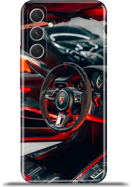 Samsung Galaxy A54 5g Kılıf Esnek Silikon Kamera Koruma 4K Desenli Özel Tasarım - Gtcar