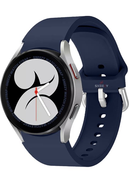 Samsung Galaxy Watch 4 5 Pro 40 42 44 45 46MM Uyumlu Orjinal Tasarım Kavisli Purelux Silikon Kordon