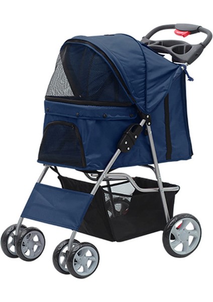 Köpek Arabası Mavi 68X46X100 cm Nrmsa