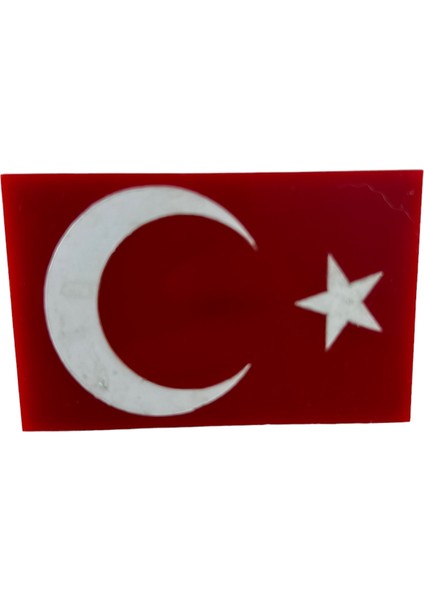 Türkiye Panjur Arması Kırmızı Vidalı