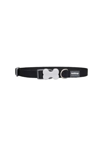 Reddingo Klasik Siyah Köpek Boyun Tasması Xs 12 mm / 20-32 cm