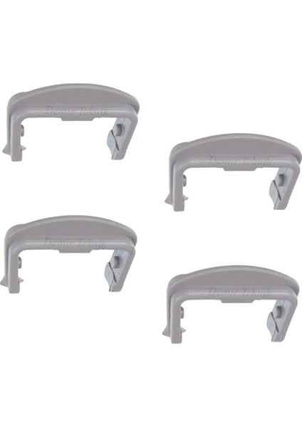 Beko D22001P Bulaşık Makinesi Sepet Tutucu Stoper Ray Pimi Ön 4 Adet