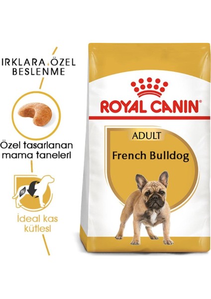 French Bulldog Yetişkin Köpek Maması 3 kg fiyatları