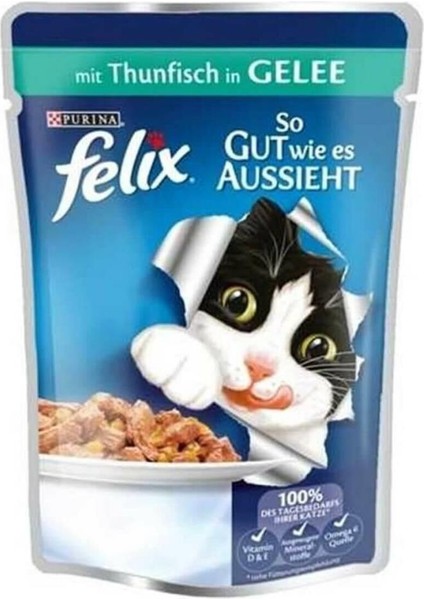 Ton Balıklı Kedi Yaş Maması 85 gr