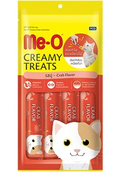 Creamy Yengeçli ve Ton Balıklı Sıvı Kedi Ödülü 4X15 gr modelleri