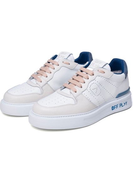 Beyaz - Mavi Erkek Sneaker X-M Fırenze 3 Lh 02 72