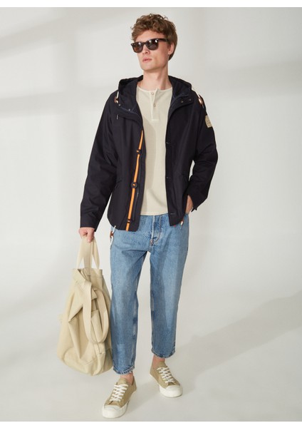 Lacivert Erkek Mont Dolphın Jacket