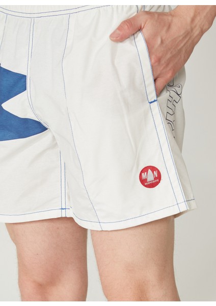 Beyaz Erkek Şort Mayo Burgee Short fırsatları