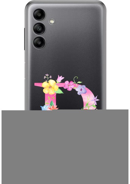 Samsung Galaxy A04S Kılıf Esnek Silikon Kamera Koruma Kişiye Özel Harfler Kai - P Harfi fiyatları