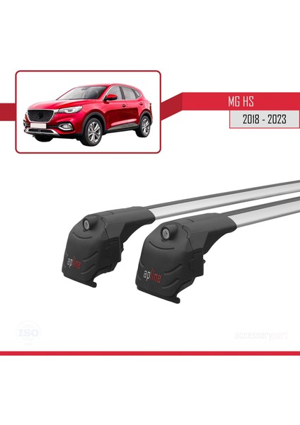 Mg Hs 2018 ve Sonrası ile Uyumlu Ace-2 Ara Atkı Tavan Barı Gri modelleri