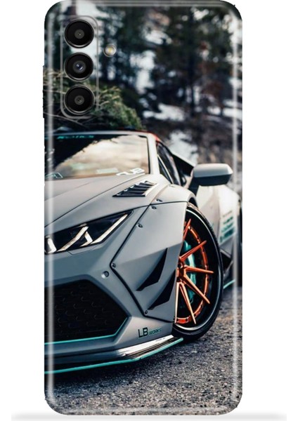 Samsung Galaxy A13 5g Kılıf Esnek Silikon Kamera Koruma 4K Desenli Özel Tasarım - Lambcar