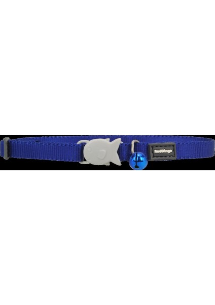 Lacivert Yavru Kedi Tasması 8mm / 16-26 cm