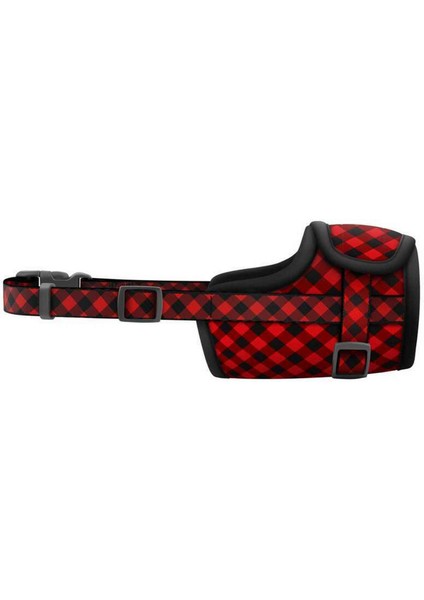 Waudog Red Tartan Model Köpek Ağızlığı 35-43 cm No:4 (5377)