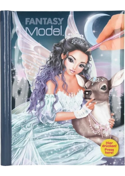 Top Model Fantasy Model Boyama Kitabı