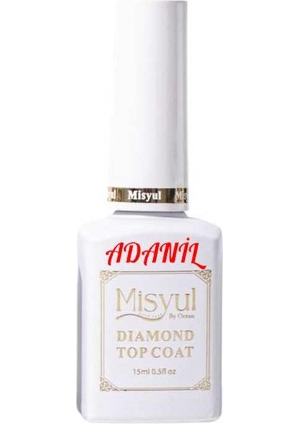 15 ml Misyul Profesyonel Diamond Top Coat