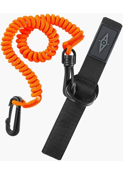 Poınt65 Paddle Leash Coiled Kürek Tasması-Turuncu