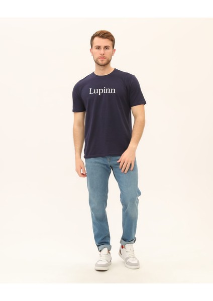 Baskılı Lacivert Erkek T-Shirt fırsatları