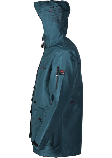 Outdoor Kapüşonlu Explorer Erkek Parka