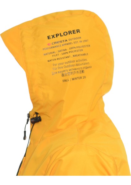 Outdoor Kapüşonlu Explorer Erkek Parka