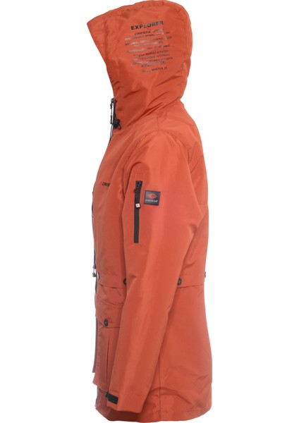 Outdoor Kapüşonlu Explorer Erkek Parka