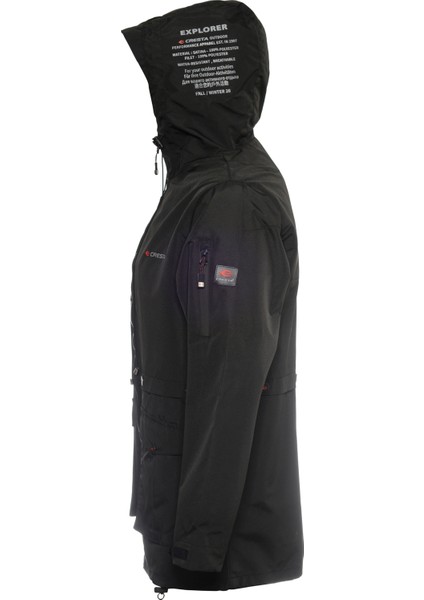 Outdoor Kapüşonlu Explorer Erkek Parka