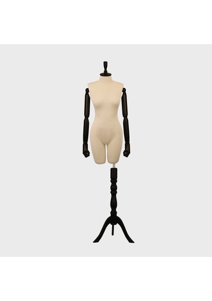 Ahşap Kollu Pantalon Giyebilen Terzi Mankeni