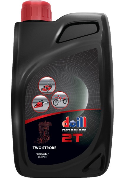 MOTORLUBE 2T - 2 Zamanlı 900 Mililitre Motosiklet Yağı (Üretim Yılı: 2025)