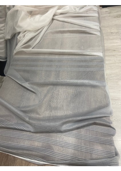 Degrade Simli Keten Pilesiz Tül Perde Ekstrafor Büzgü modelleri