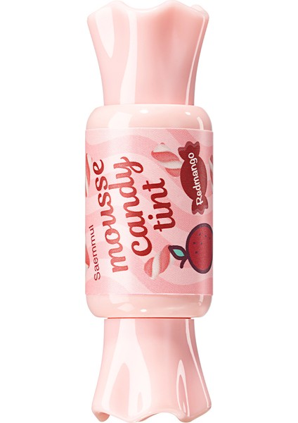 Nem Sağlayan Köpük Yapılı Tint - Saemmul Mousse Candy Tint Redmango 10 gr