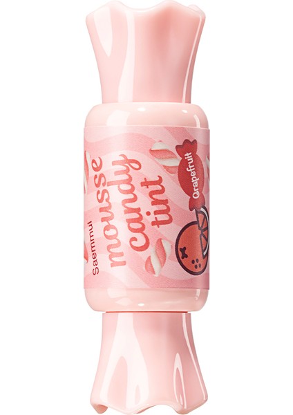 Nem Sağlayan Köpük Yapılı Tint - Saemmul Mousse Candy Tint Grapefruit 10 gr