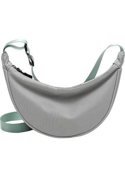 Yeni Stil Naylon Crossbody Hafif Koltuk Altı Tek Omuz Kanvas Çanta (Yurt Dışından)