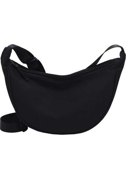 Yeni Stil Naylon Crossbody Hafif Koltuk Altı Tek Omuz Kanvas Çanta (Yurt Dışından)
