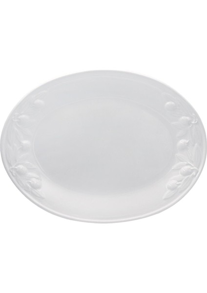 Grande Servis Tabağı Beyaz 48x36 Cm fiyatları
