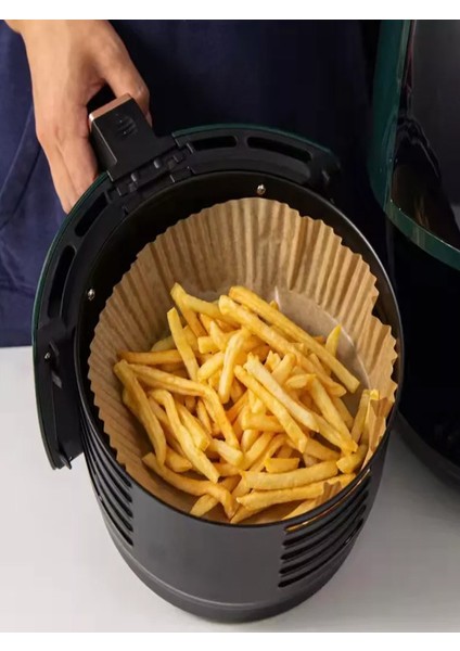 50 Adet Airfryer Yağlı Kağıt Pişirme Kağıdı